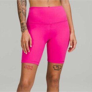 Lululemon Align High-Rise Short 8"Sonic Pink Bike Shorts Size 8
